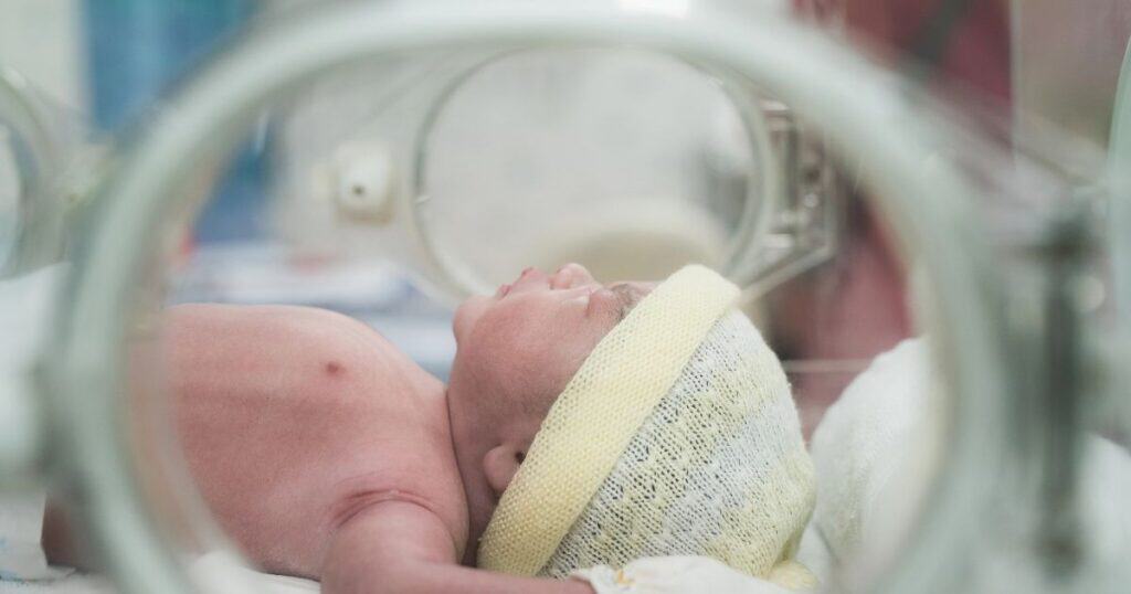 Premature babies in NICU