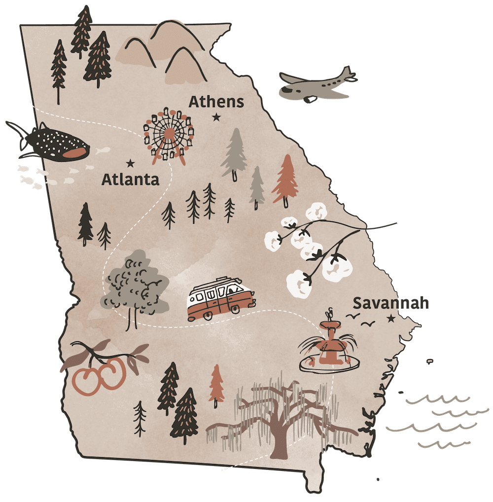 Georgia Newborn Care Map