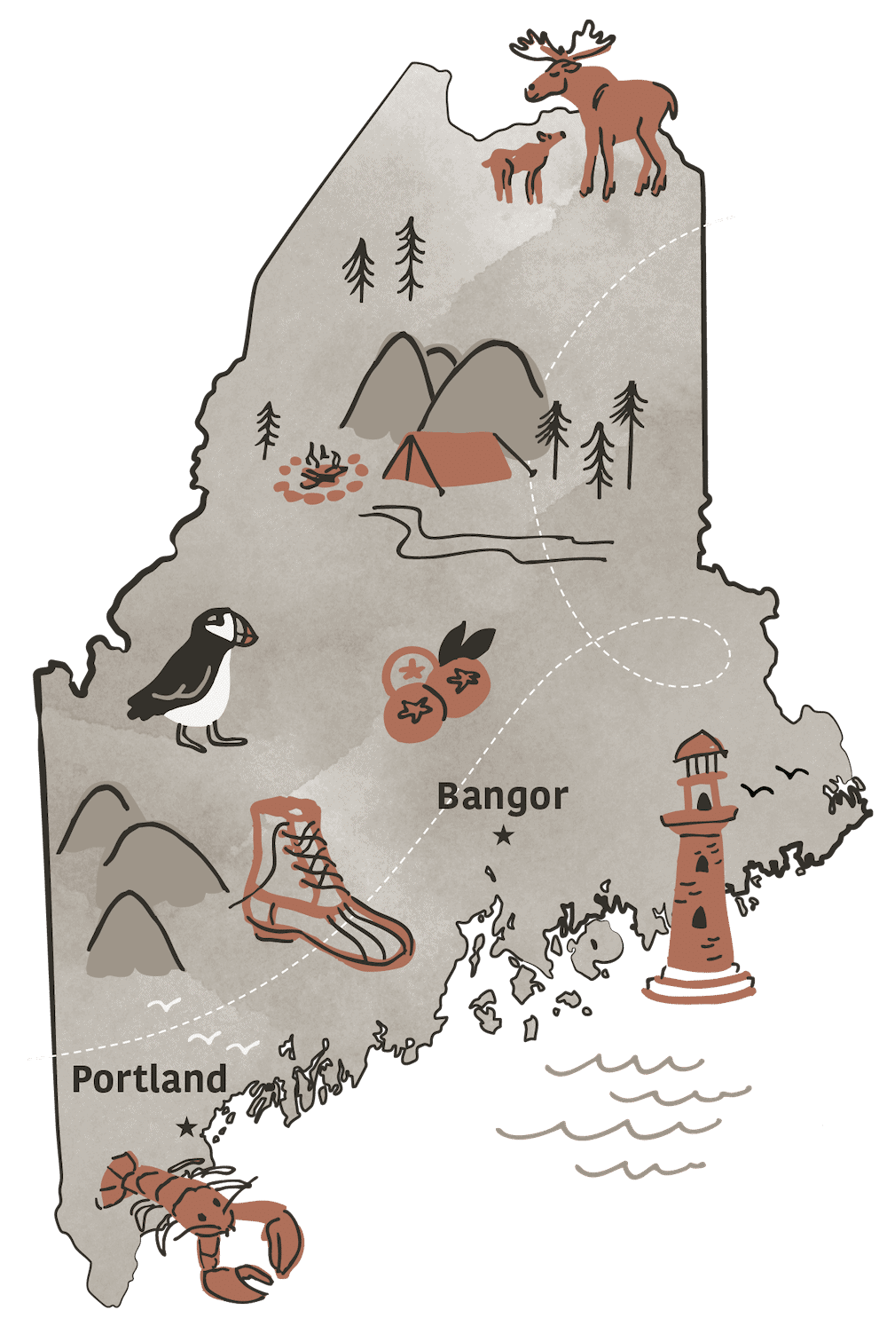 Maine Newborn Care Map