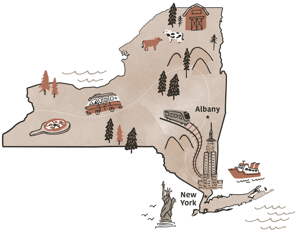 New York Newborn Care map