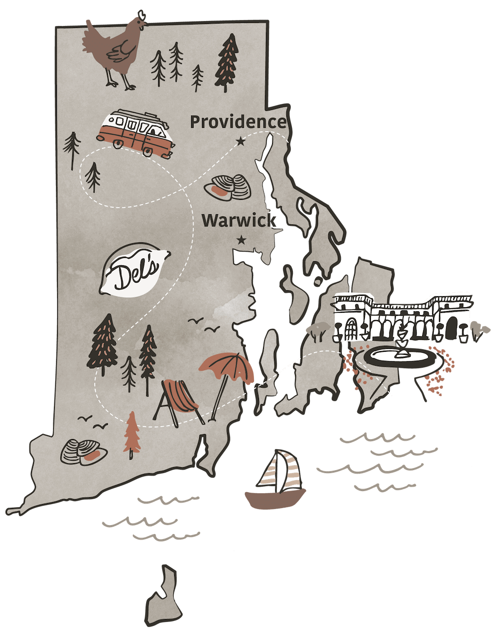 Rhode Island Newborn Care Map
