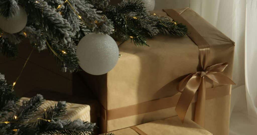 christmas gifts for new mom under tree