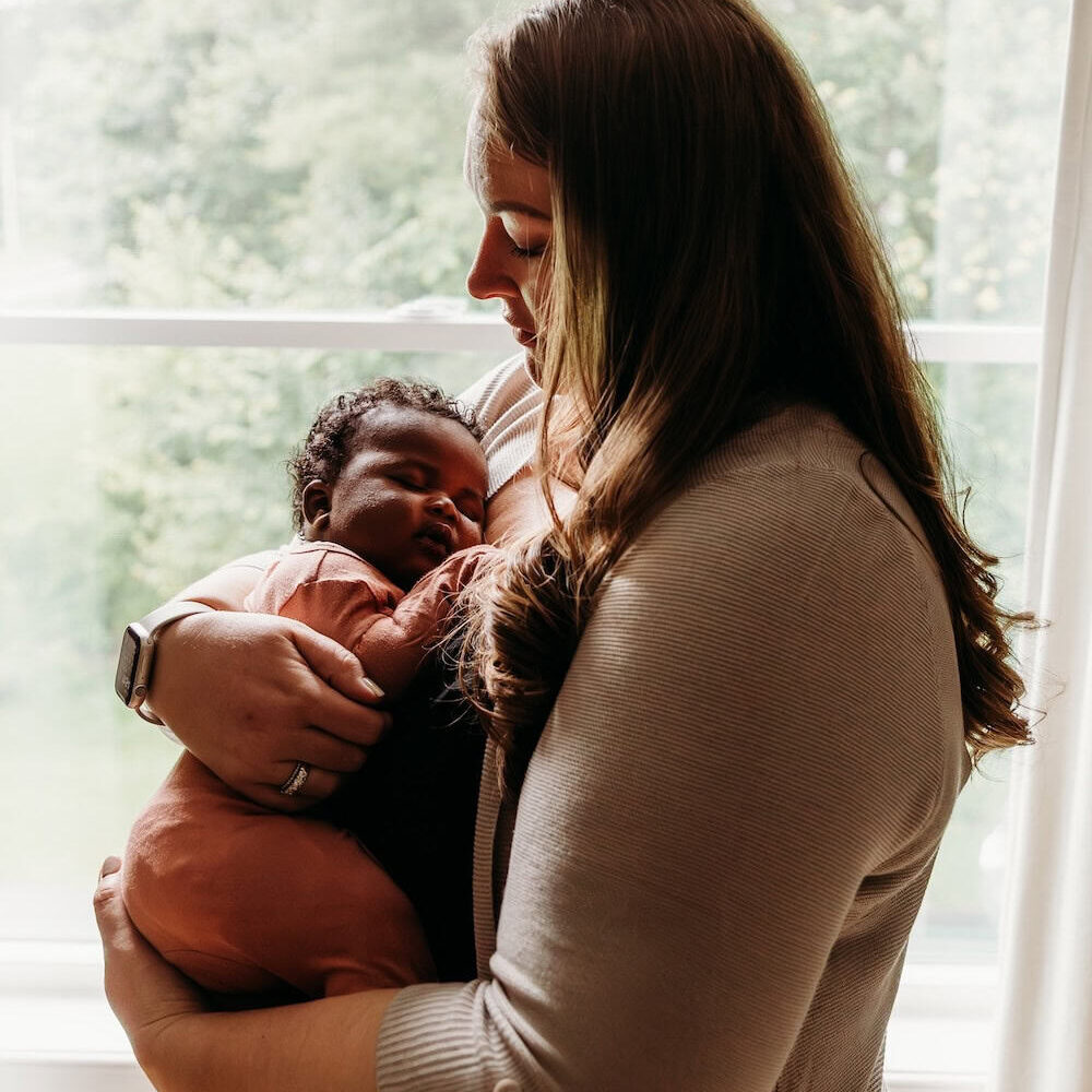 247 live in doula with baby